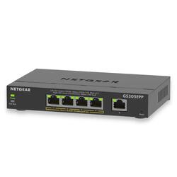 Netgear SOHO Plus 5 Port PoE+ Managed Gigabit Network Switch