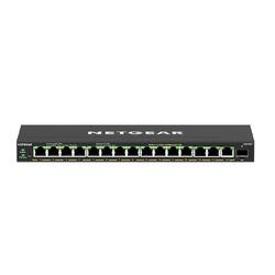 Netgear 300 Series Plus 16 Port PoE+ Managed Rackmount Gigabit Network Switch