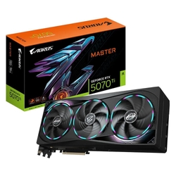 Gigabyte GeForce AORUS RTX 5070 Ti Master 16GB GDDR7 RGB LED Graphics Card