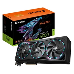 Gigabyte GeForce RTX 5080 AORUS MASTER 16GB GDDR7 RGB LED Graphics Card