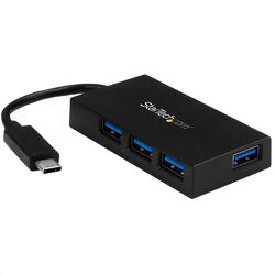 StarTech Portable USB-C to USB-A BC 1.2 Charging Hub Power Adapter