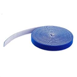 StarTech 30m Hook and Loop Tape Roll Blue Reusable Cable Ties