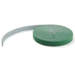 StarTech 7.6m Hook and Loop Tape Roll Green Reusable Cable Ties