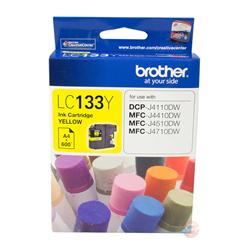 Brother LC-133Y Yellow Ink Cartridge