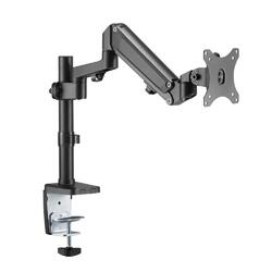 Brateck LDT47-C012N Single Monitor Heavy-Duty Aluminum Gas Spring Monitor Arm