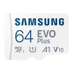 Samsung EVO Plus 64GB 160MB/s microSD Memory Card + SD Adapter