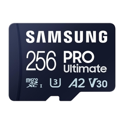 Samsung PRO Ultimate 256GB 200MB/s microSDXC Memory Card + SD Adapter