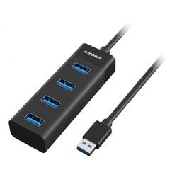 mbeat MB-U3H-4K 4-Port USB 3.0 Hub, Black