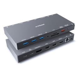 mbeat 15-in-1 Triple 4K UHD USB Type-C Docking Station