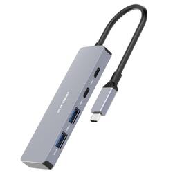 mbeat Elite 4-Port 10Gbps USB-C Gen 2 Hub (2A+2C), Grey