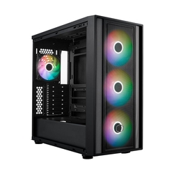 Cooler Master MasterBox 600 ARGB LED Tempered Glass Black Mid Tower PC Case