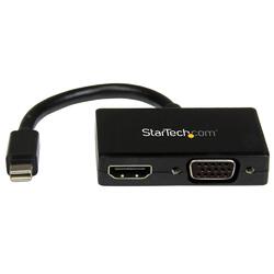 StarTech Mini DisplayPort to HDMI or VGA Converter Cable M/F