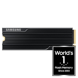 Samsung 9100 PRO With Heatsink 1TB 14700MB/s PCIe Gen 5 NVMe M.2 (2280) SSD