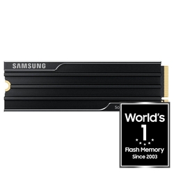 Samsung 9100 PRO with Heatsink 2TB 14700MB/s PCIe Gen 5 NVMe M.2 (2280) SSD