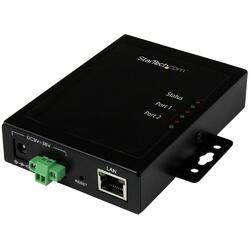 StarTech Metal Mountable 2-Port RS232 Serial-to-IP Ethernet Device Server