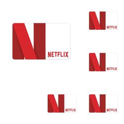 Netflix Gift Card $150 ($30 x 5)