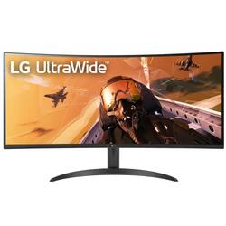 Opened Box Sale -- LG UltraWide 34WP60C-B 34" WQHD VA 160Hz 1ms HDR FreeSync Premium Curved Monitor