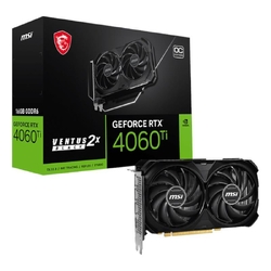 Open Box Sale -- MSI GeForce 4060 Ti VENTUS 2X BLACK OC 16GB GDDR6 Graphics Card