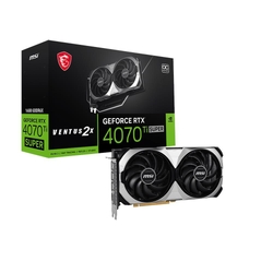 Open Box Sale -- MSI GeForce 4070 Ti SUPER VENTUS 2X OC 16GB GDDR6X Graphics Card