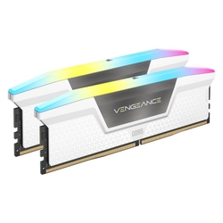 Open Box Sale -- Corsair VENGEANCE 64GB (2x32GB) 6000MHz CL40 XMP 3.0 RGB LED White DDR5 Desktop RAM Memory