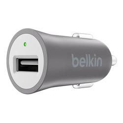 Open Box Sale -- Belkin MixitUp Metallic Car Charger 2.4A Grey