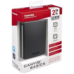 Open Box Sale -- Toshiba Canvio Basics 2TB Portable Hard Drive