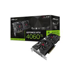 Open Box Sale -- PNY GeForce RTX 4060 Ti VERTO Overclocked Dual Fan 8GB GDDR6 Graphics Card