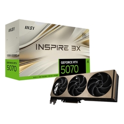 MSI GeForce RTX 5070 12G INSPIRE 3X OC 12GB GDDR7 Graphics Card