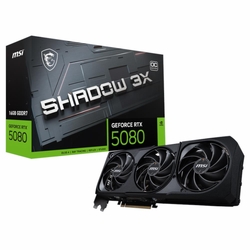 MSI GeForce RTX 5080 16G SHADOW 3X OC 16GB GDDR7 Graphics Card