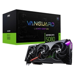 MSI GeForce RTX 5080 VANGUARD SOC LAUNCH EDITION 16GB GDDR7 RGB LED Graphics Card