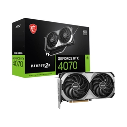 MSI GeForce RTX 4070 VENTUS 2X E1 OC 12GB GDDR6 Graphics Card