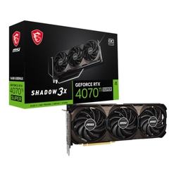 MSI GeForce RTX 4070 Ti Super 16G Shadow 3X OC 16GB GDDR6X Graphics Card