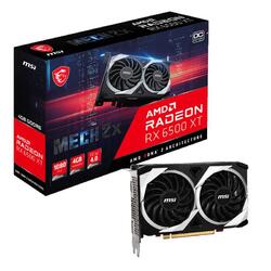 MSI Radeon RX 6500 XT MECH 2X 4G OC 4GB GDDR6 Graphics Card