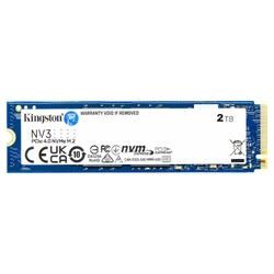 Kingston NV3 2TB 6000MB/s PCIe Gen 4 NVMe M.2 (2280) SSD