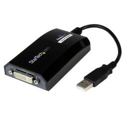 StarTech USB to DVI Adapter M/F Black