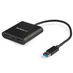 StarTech USB 3.0 to Dual HDMI Adapter 4K M/F