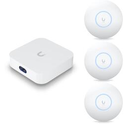 Bundle -- Ubiquiti UX WiFi 6 Access Point and Router + U6 Plus AX3000 Dual-Band WiFi Access Point (3 Pack)