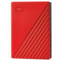 WD My Passport 5TB Red USB 3.0 Portable Hard Drive