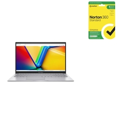 Bundle -- Asus Vivobook 15 15.6" 1080p Core 7 150U 16GB 1TB SSD WiFi 6 W11H Laptop + Norton 360 12 Months Antivirus Software